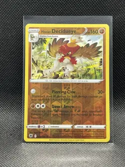 Pokemon Astral Radiance Hisuian Decidueye 82/189 Reverse Holo NM/M - Image 1