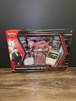 Pokemon TCG Team Rocket's Mewtwo Ex Box - Image 1