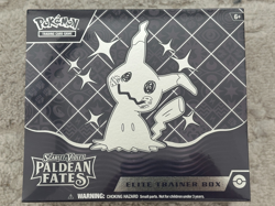 Scarlet Amd Violet Paldean Fates Pokemon Center Elite Trainer Box ETB New Sealed - Image 1