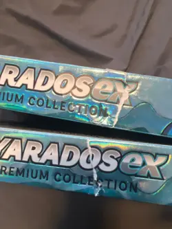 2 Pokemon TCG Gyarados EX Premium Collection - GameStop Exclusive - New Sealed - Image 2