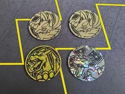 Pokemon TCG 4 Coin Lot - Charizard & Mega Lucario - Image 1