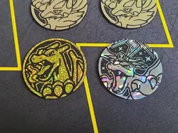 Pokemon TCG 4 Coin Lot - Charizard & Mega Lucario - Image 3