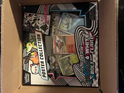 Pokemon Black Bolt And White Flare Unova Poster Collection 6 Box Case - Image 2
