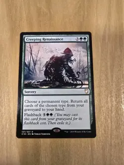 Creeping Renaissance - #137/307 (NM) Commander 2018 C18 Magic MTG - Regular - Image 1