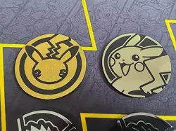 Pokemon TCG 4 Coin Lot - Pikachu & Eevee - Image 2