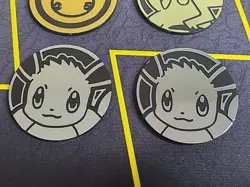 Pokemon TCG 4 Coin Lot - Pikachu & Eevee - Image 3
