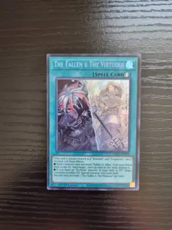 Yugioh - The Fallen & The Virtuous - CH01-EN019 - SECRET RARE - Image 1