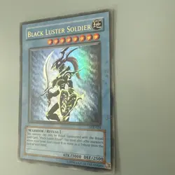 Black Luster Soldier SYE-024 Ultra Rare Unlimited LP Yugioh - Image 2