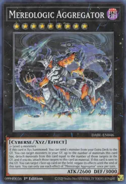 Mereologic Aggregator Yu-Gi-Oh! DABL-EN046 1st Super Rare - Image 1