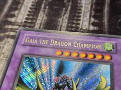GAIA THE DRAGON CHAMPIONSHIP - Secret Rare Ultra Misprint NM Near Mint LOB-125 - Image 2