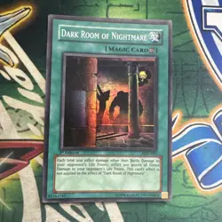 Yugioh! Dark Room of Nightmare PGD-082 Super Rare 1st Edition LP - Image 1