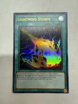 Yugioh TCG Lightning Storm (UR) RA01-EN061 25th Anniversary Rarity Collection - Image 1
