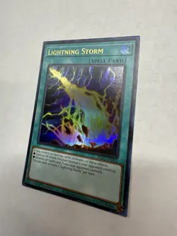 Yugioh TCG Lightning Storm (UR) RA01-EN061 25th Anniversary Rarity Collection - Image 2