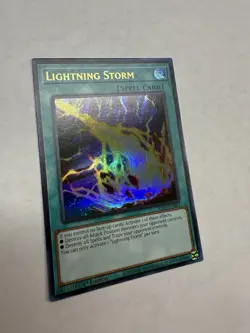 Yugioh TCG Lightning Storm (UR) RA01-EN061 25th Anniversary Rarity Collection - Image 5