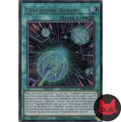 Yugioh Cyberdark Realm SDCS-EN023 Ultra Rare 1st Edition NM - Image 1