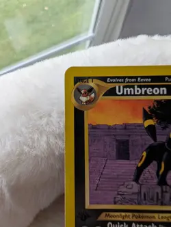 Umbreon 32/75 Neo Discovery 1st Edition Vintage Pokemon Card MP - Image 5