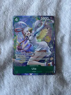 One Piece Card Game Uta Alternate Art OP13-023 SR Carrying On His Will - Image 1