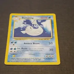 DEWGONG 25/102 - BASE SET - VINTAGE WOTC Pokemon Card - Unlimited - NM - Image 1
