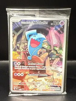 Pokemon SV: Scarlet & Violet Promo Cards #203 Team Rocket's Wobbuffet Sealed B - Image 2