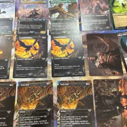 MTG LoTR Borderless Card Lot Of 20 Rare Full Art Uncommon Unplayed Magic - Image 3