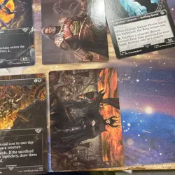 MTG LoTR Borderless Card Lot Of 20 Rare Full Art Uncommon Unplayed Magic - Image 5