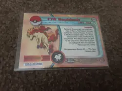 Beautiful Topps Chrome Pokemon Card Rapidash #78 - Near Mint Or Better - Image 2