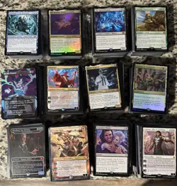 MTG Variety Set Bulk Card Lot 1200+ With C, U, R, M, Foils & Collector Cards - Image 1