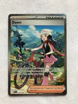Dawn SIR 2025 Pokemon Phantasmal Flames English Card (129/094) Free US Shipping - Image 1