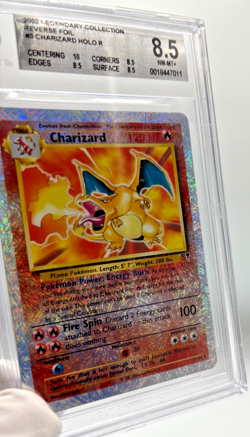 Pokemon Cards - BGS 8.5 Charizard 3/110 - Reverse Holo Legendary Collection PSA - Image 3