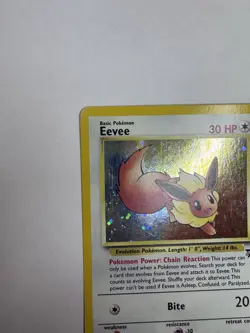 Eevee 11/53 Wotc Black Star Promo Holo #11 Vintage Pokemon Card - Image 3