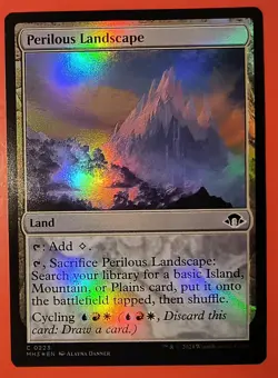 MAGIC, MTG: *PERILOUS LANDSCAPE, MH3/#0223/ NM / COMMON/FOIL, LAND - Image 1