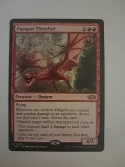 Parapet Thrasher NM MTG Tarkir Dragonstorm Magic the Gathering - Image 1