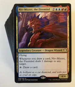 MTG Magic The Gathering Niv-Mizzet, the Firemind Budget 100 Card Commander Deck - Image 1