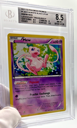 Pokemon Cards - BGS 8.5 Mew BW98 - Black Star Legendary Treasures Promo - PSA - Image 3