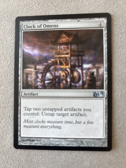 Clock of Omens Magic 2013 - Magic the Gathering Artifact - Image 1