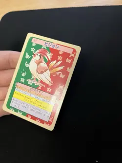 Pidgeotto Topsun PL Vintage Japanese Non-Holo Rare 1995 Pokemon Cards Green Back - Image 4