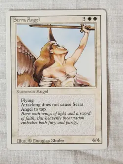 NM Serra Angel Revised Mtg Magic the Gathering - Image 1
