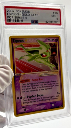 Pokemon Cards - PSA 9 Espeon 16/17 - Gold Star POP Series 5 - MINT - PSA9 - Image 4