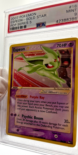 Pokemon Cards - PSA 9 Espeon 16/17 - Gold Star POP Series 5 - MINT - PSA9 - Image 5