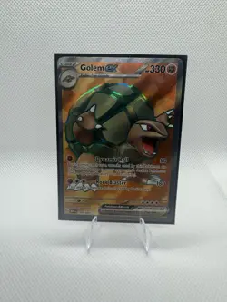 Pokemon TCG Golem EX Scarlet & Violet Holo Ultra Rare Full Art 151 Card 189/165 - Image 1