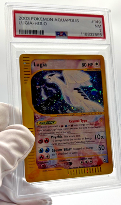 Pokemon Cards - PSA 7 Lugia 149/147 - Aquapolis Crystal Holo - NM - PSA7 - Image 4