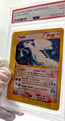Pokemon Cards - PSA 7 Lugia 149/147 - Aquapolis Crystal Holo - NM - PSA7 - Image 5