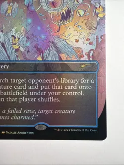 Beholder's Charm Ray - Bribery (Rainbow Foil) Secret Lair Drop Foil - Image 4