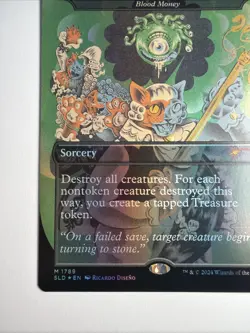 Beholder's Petrification Ray - Blood Money (Rainbow Foil) Secret Lair Drop Foil - Image 5