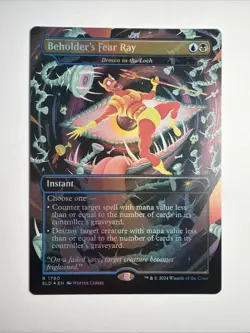 Beholder's Fear Ray - Drown in the Loch (Rainbow Foil) Secret Lair Drop Foil - Image 1