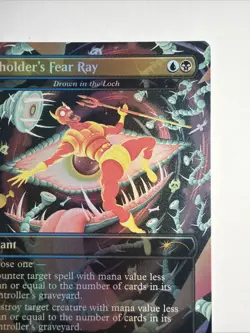 Beholder's Fear Ray - Drown in the Loch (Rainbow Foil) Secret Lair Drop Foil - Image 3