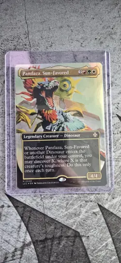 MTG Pantlaza, Sun-Favored *BORDERLESS FOIL* Lost Caverns of Ixalan 0020 NM - Image 3