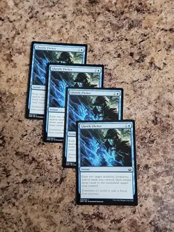 4x GHOSTLY FLICKER - Modern Masters 3 MTG MINT Unplayed Playset x4 - Image 1