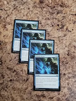 4x GHOSTLY FLICKER - Modern Masters 3 MTG MINT Unplayed Playset x4 - Image 2