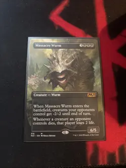 Massacre Wurm (Alternate Art) - M21 - Mythic - NM - Image 1